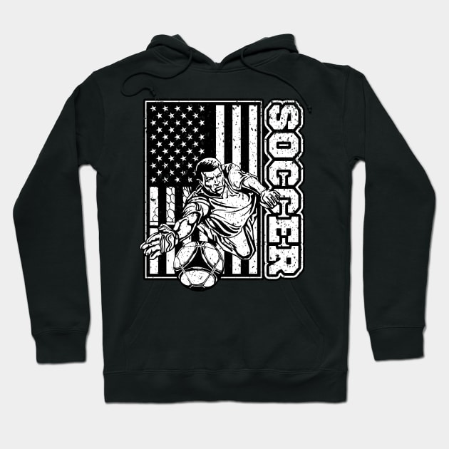 US Team Soccer Goalie Hoodie by megasportsfan